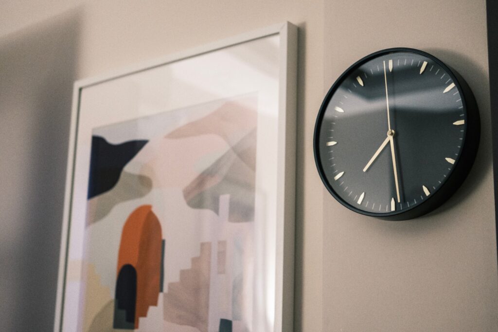 Wall clock in Howard Miller brand