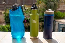 Water bottle with filter for travel